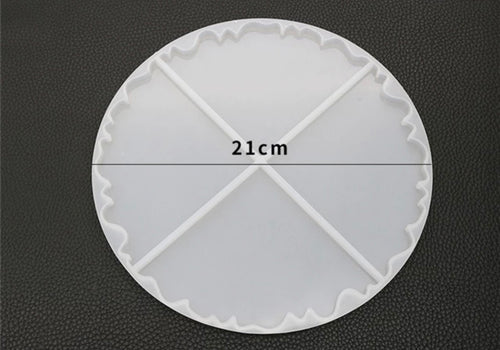 Round large coaster mould