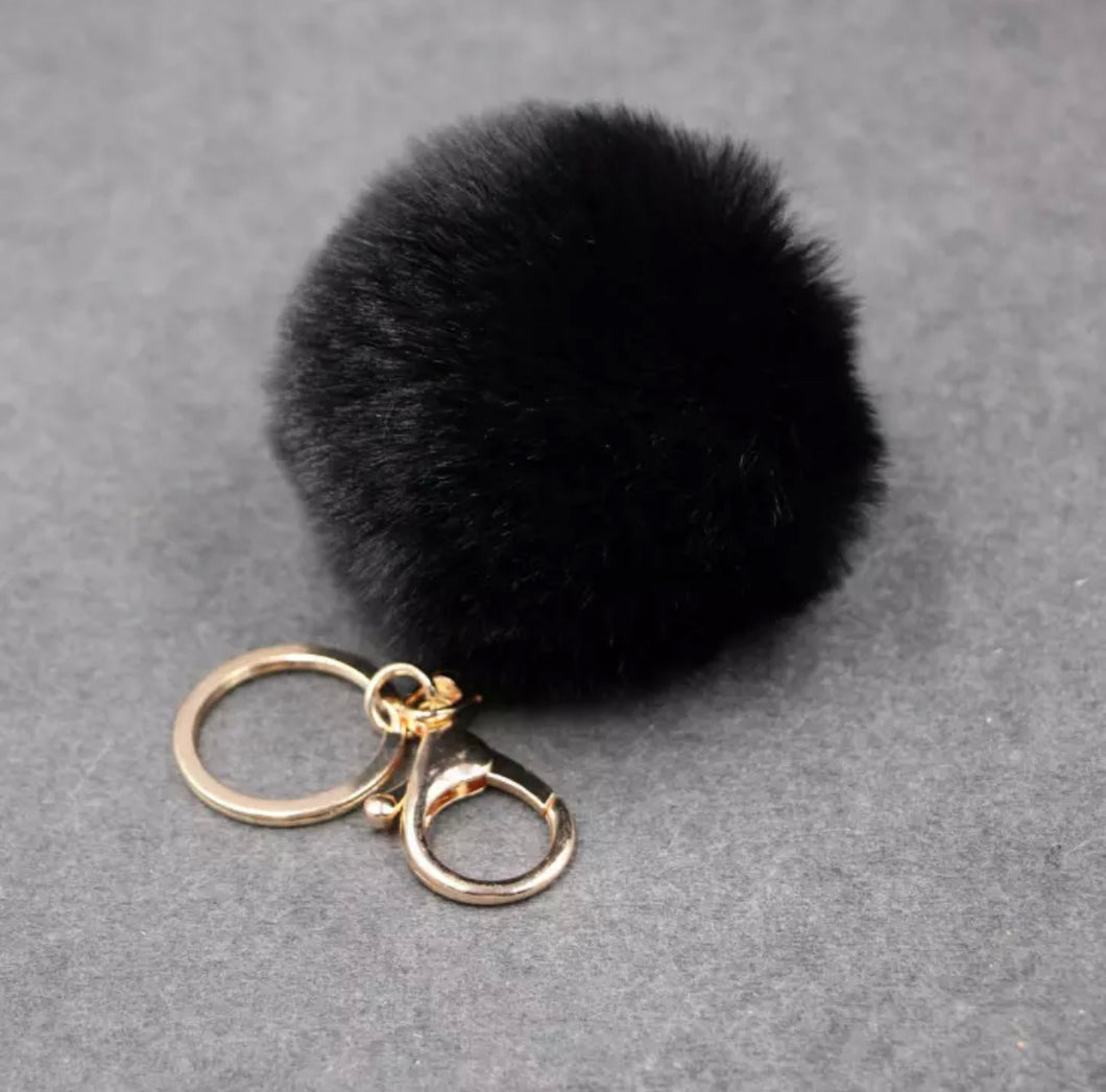 Pom Pom keyrings