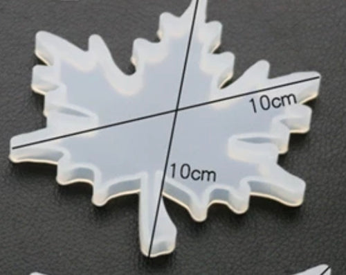 Small maple leaf coaster mould