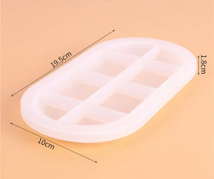 Oval tray mould