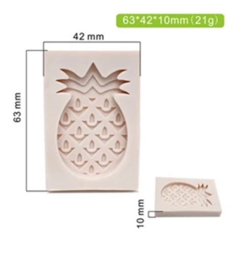 Pineapple keyring mould
