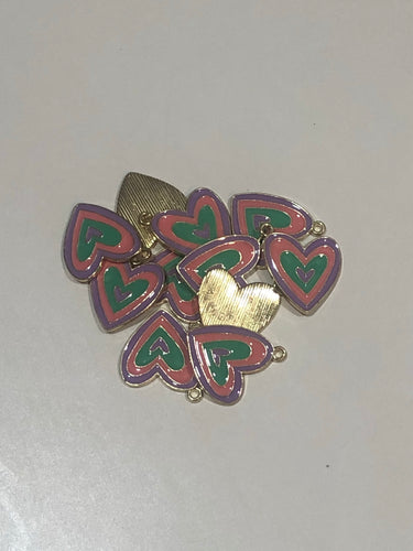 Heart charms