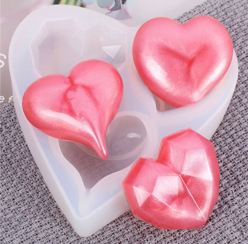 Trio of hearts
