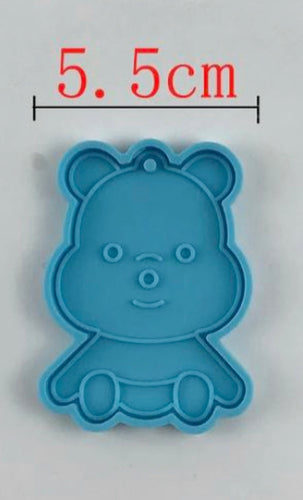 Bear keyring mould