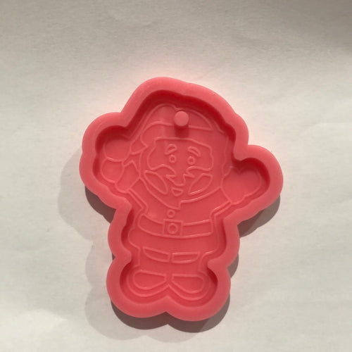 Santa keyring mould
