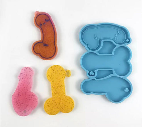 Penis keyring mould