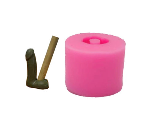 Penis straw topper mould
