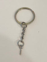 Load image into Gallery viewer, 25mm keyring with eyescrew