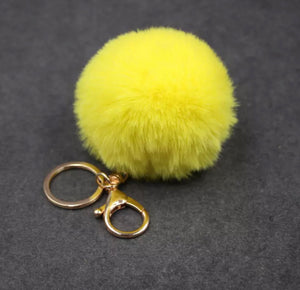 Pom Pom keyrings