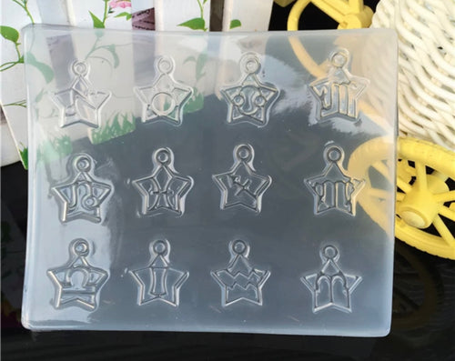 Star sign pendant mould
