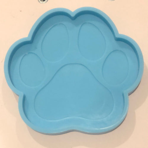Paw print coaster mould