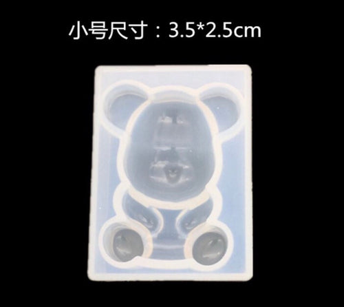 Sitting bear moulds