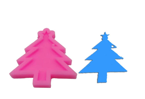 Christmas tree keyring mould