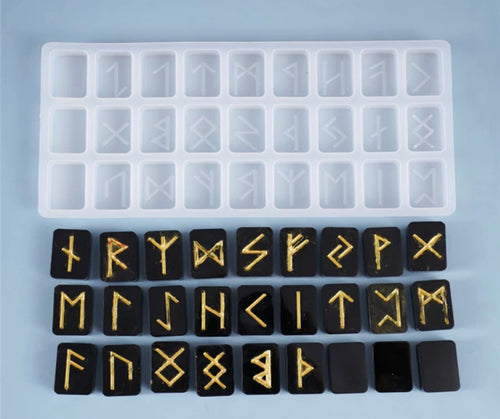 Rune stone mould